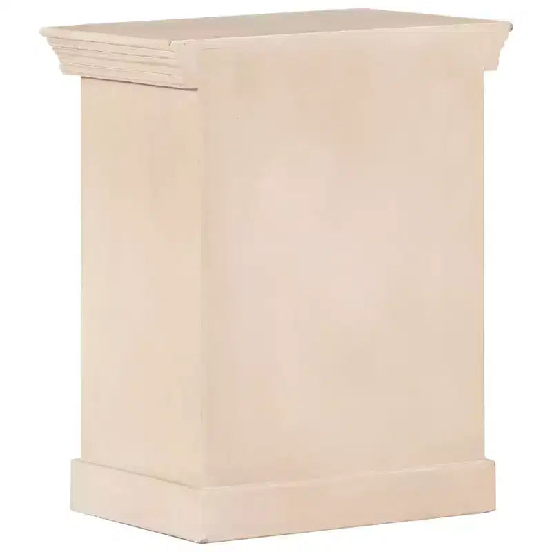 Table de chevet 40x30x50 cm en bois de manguier massif