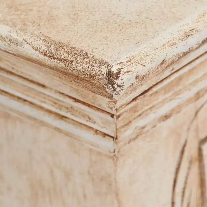 Table de chevet 40x30x50 cm en bois de manguier massif