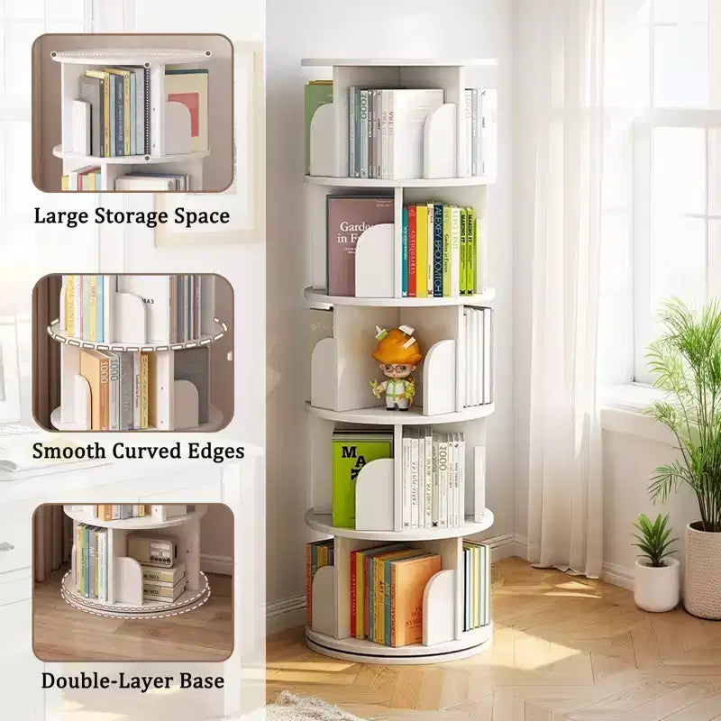 Étagère rotative empilable à 360°