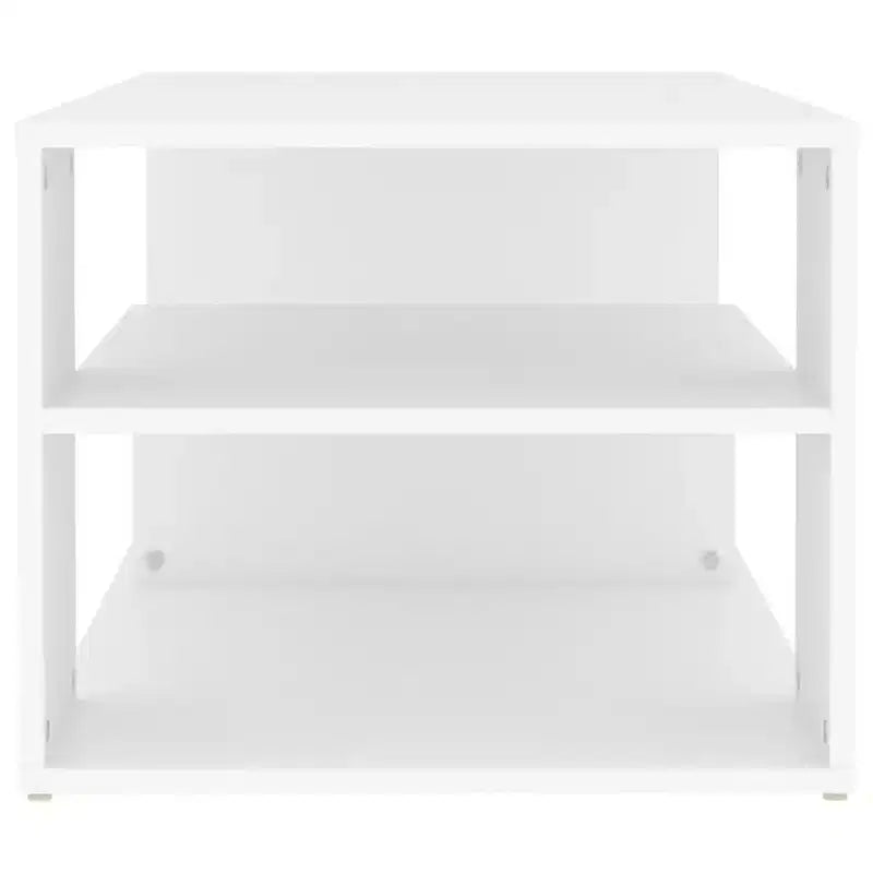 Table basse Bois d'ingénierie blanc 100 x 50 x 40 cm
