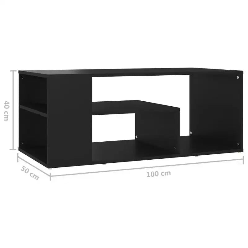 Table basse Bois d'ingénierie blanc 100 x 50 x 40 cm