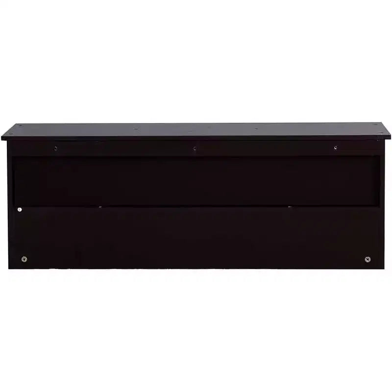 Patère murale avec étagère de rangement et 4 crochets doubles, Organisateur d'entrée en bois pour cuisine, salle de bain, salon