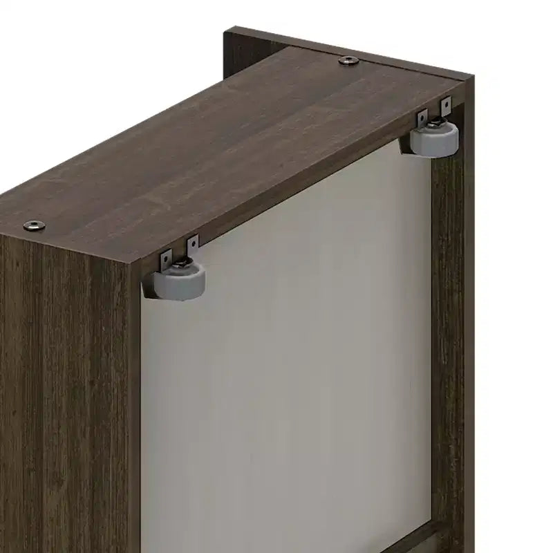 Cadre de lit simple avec tiroir de rangement, lit plateforme en bois massif pour enfants