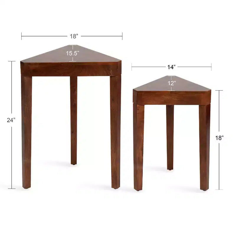Table gigogne en bois